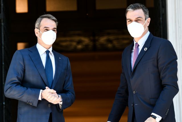 Δείτε τις κοινές δηλώσεις Μητσοτάκη – Σάντσεθ