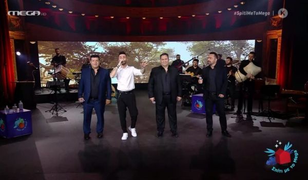 Νικολαΐδης, Καρασαββίδης και Παρχαρίδης στο «Σπίτι με το MEGA»