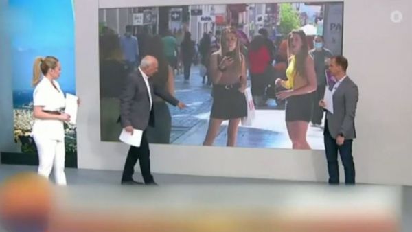 Έξαλλος ο Γιώργος Παπαδάκης για μια…μίνι φούστα- Βίντεο