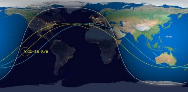 Κινέζικος πύραυλος: Έκανε κύκλους και πάνω από την Ελλάδα – Πέρασε από Κέρκυρα και Κρήτη