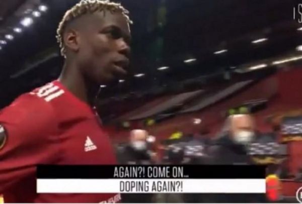 Europa League: Ο Πογκμπά εκνευρίστηκε για το ντόπινγκ τεστ