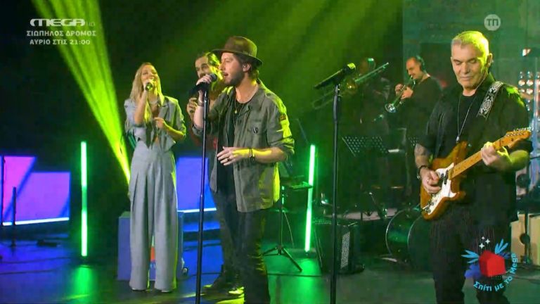 Ροκ επιτυχίες από Steven, Αντώνη Βλάχο & Στεφανία Ρίζου στο «Σπίτι με το MEGA»
