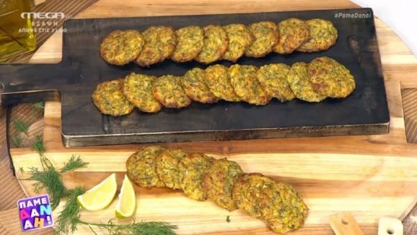 Απόστολος Ρουβάς: Φτιάχνει τους τέλειους κολοκυθοκεφτέδες