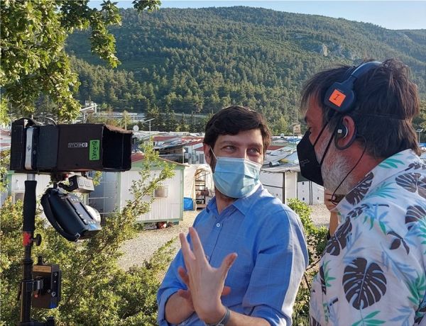 Ισπανική κινηματογραφική γυρίζεται στη Μαλακάσα – Ο Νικόλας Γιατρομανωλάκης βρέθηκε στο πλατό