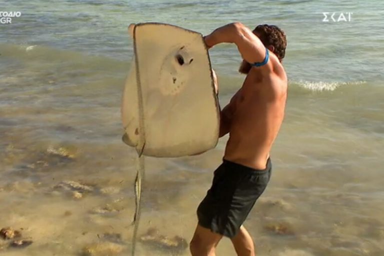 Survivor: Δεν θα πιστεύετε πόσα κιλά ήταν το σαλάχι που έπιασε ο Κόρομι