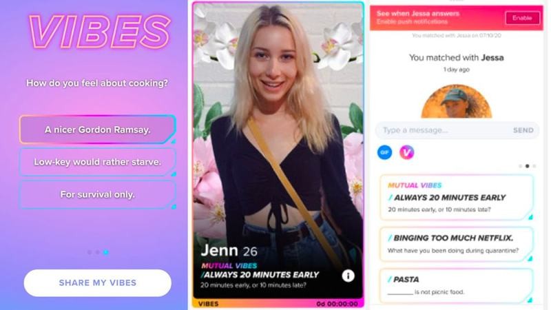 Vibes: Το νέο feature του Tinder ξέρει αν ταιριάζετε με το ταίρι που θα διαλέξετε