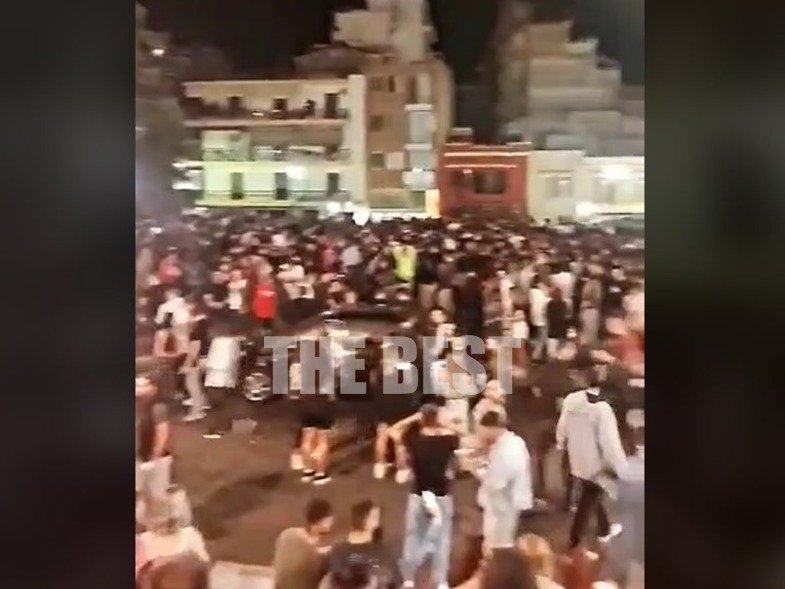 Πάτρα: Ένα από τα πιο ξέφρενα πάρτι χθες στην Παντάνασσα