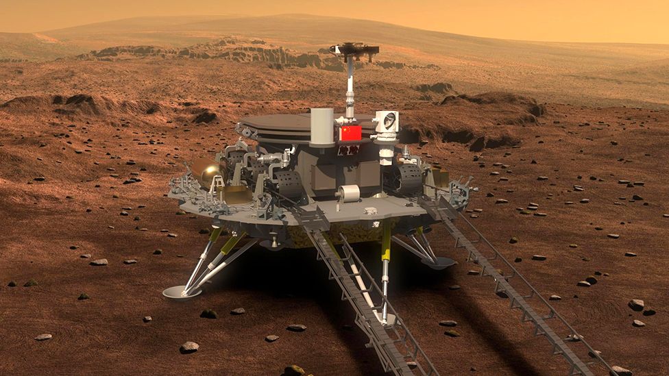 Ιστορικό βήμα της Κίνας στο Διάστημα: Προσεδάφισε «με την πρώτη» ρομπότ στον Αρη