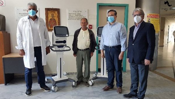Ρόδος: Συγκινητική προσφορά – Συνταξιούχος ναυτικός δώρισε δύο αναπνευστήρες στο νοσοκομείο