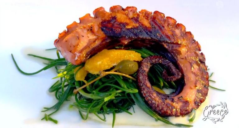 Εύκολη και νόστιμη συνταγή για σαλάτα με χταποδάκι