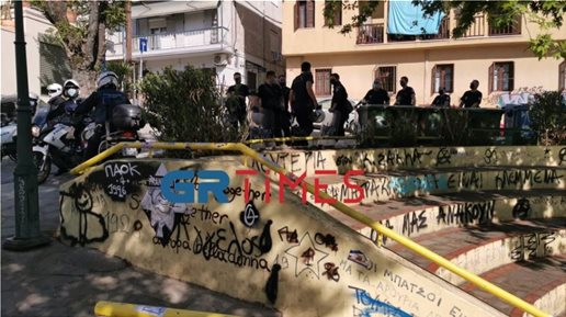 Καλλιθέα Θεσσαλονίκης: Νέα επέμβαση της αστυνομίας στην πλατεία της περιοχής