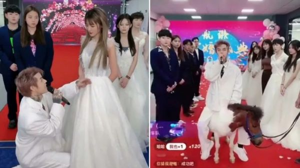 Κίνα: Έκανε πρόταση γάμου σε live μετάδοση – και έβγαλε περίπου 2 εκατομμύρια ευρώ