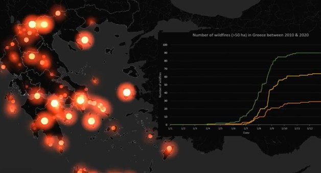 Οι δασικές πυρκαγιές στην Ελλάδα από το 2000 - Ποιες αποδείχθηκαν οι πιο καταστροφικές