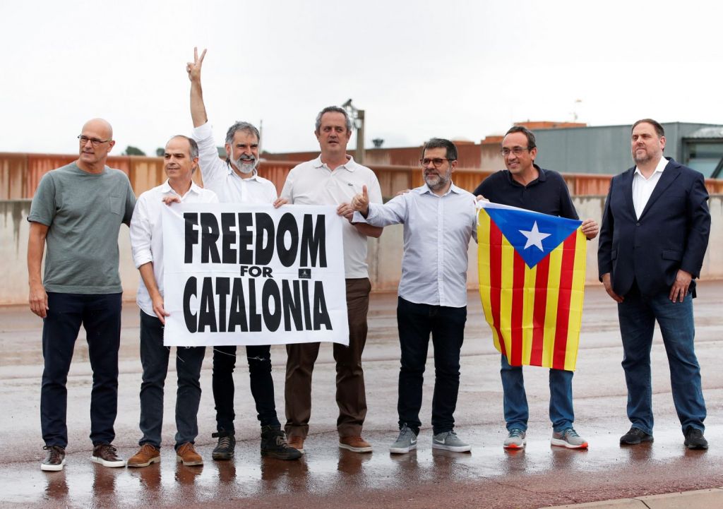 Ισπανία: Αποφυλακίστηκαν οι εννέα Καταλανοί αυτονομιστές ηγέτες