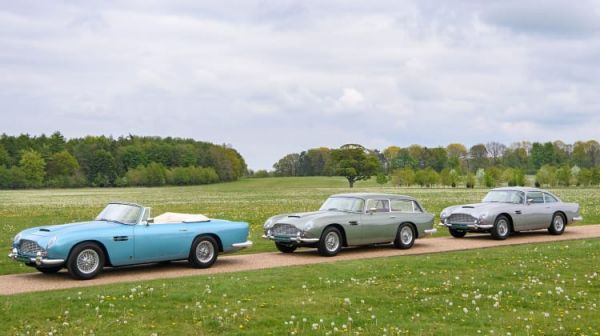 Τρεις συλλεκτικές Aston Martin DB5 βγαίνουν στο σφυρί