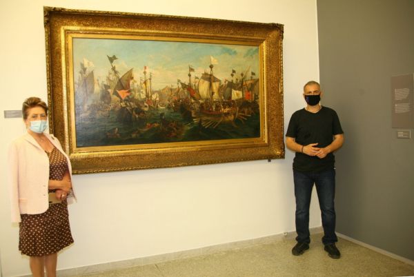 Μώραλης: Εξαιρετικά σημαντική η έκθεση «Σαλαμίς 480 π.Χ. Εικαστική απήχηση 2020»