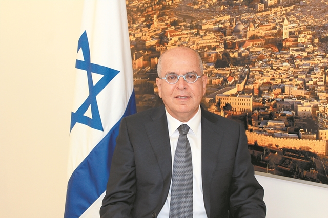 Πρεσβευτής Ισραήλ: «Η Ελλάδα είναι γέφυρα ανάμεσα στη Μεσόγειο και την ΕΕ»