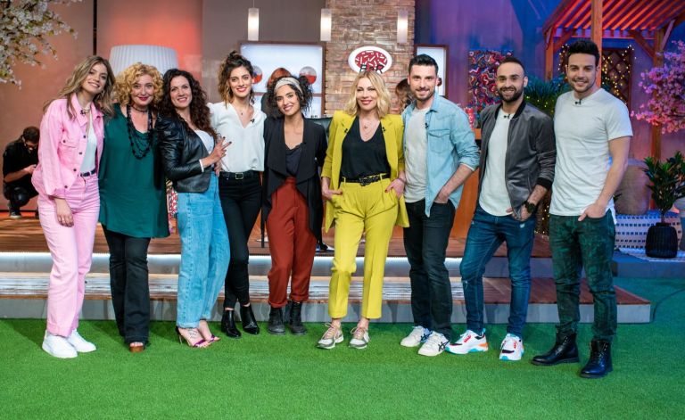 Η κάμερα του «Πάμε Δανάη!» στα γυρίσματα του Celebrity Game Night