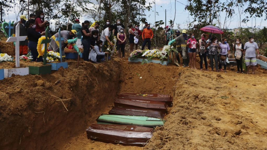 Βραζιλία: Ασυγκράτητη η Covid 19 – Αλλοι 2.723 νεκροί και 85.748 κρούσματα σε 24 ώρες