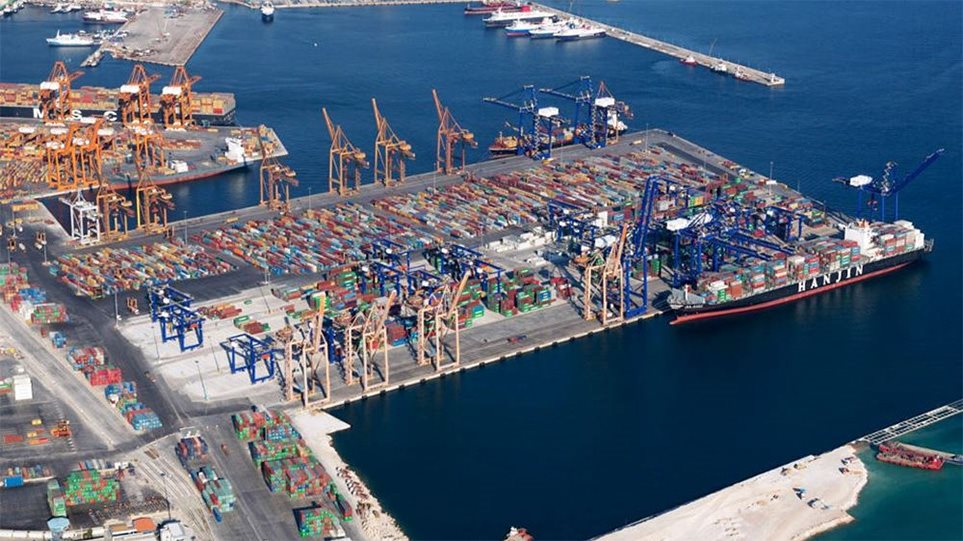 Piraeus lower, other Cosco European terminals higher