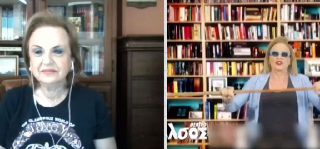 Τάκης Ζαχάρατος: Mεταμορφώνεται σε Ματίνα Παγώνη στο θέατρο Άλσος