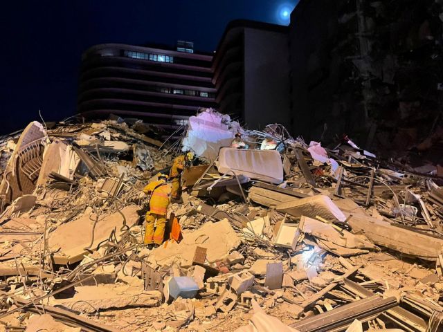 Φλόριντα: Τουλάχιστον 50 αγνοούμενοι από την κατάρρευση κτιρίου