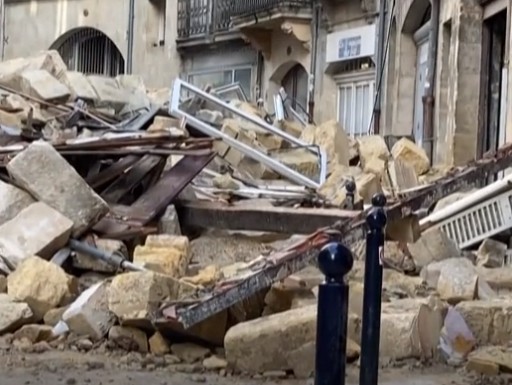 Γαλλία: Τρεις τραυματίες από την κατάρρευση δύο κτιρίων στο Μπορντό