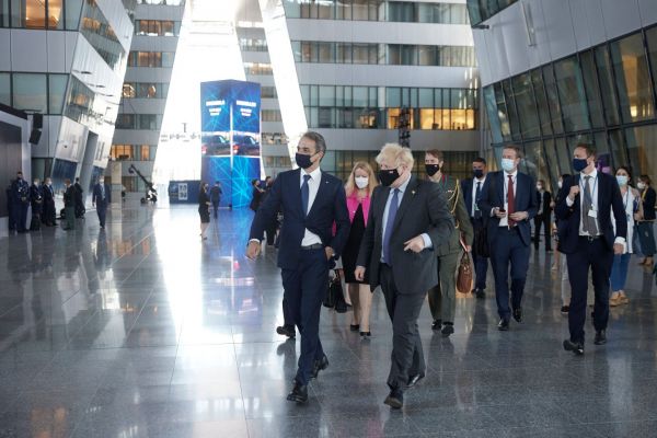 Μητσοτάκης – Τζόνσον: Τι είπαν για ελληνοτουρκικά και Κυπριακό