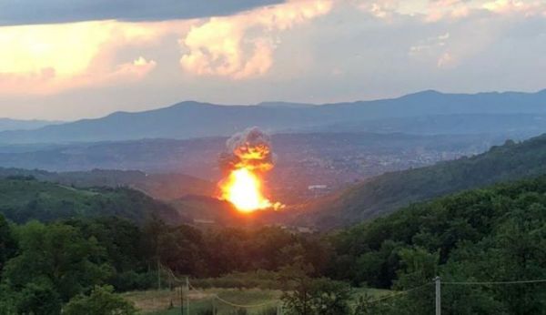 Σερβία: Έκρηξη σε εργοστάσιο πυρομαχικών – Τρεις τραυματίες