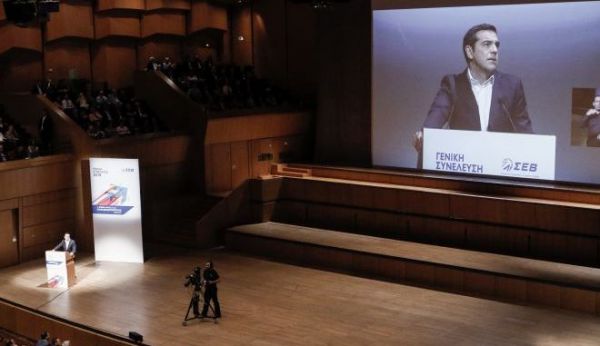 Τσίπρας στον ΣΕΒ: Χρειάζεται μια νέα οικονομική πολιτική, η οποία θα μειώσει τις ανισότητες