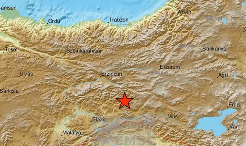 Ισχυρός σεισμός στην Τουρκία 5,7 Ρίχτερ