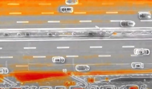 Great heatwave hits Athens – Thermal camera recorded a surface temperature of 72 °C