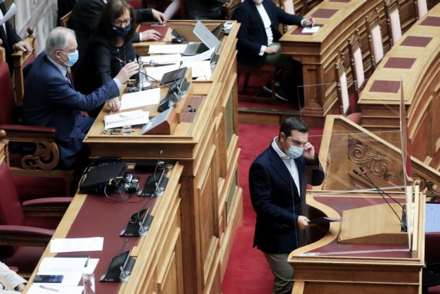 Τσίπρας: Χρεοκοπημένο κόμμα η ΝΔ και στρατηγικός κακοπληρωτής ο Μητσοτάκης - Πρόταση νόμου του ΣΥΡΙΖΑ