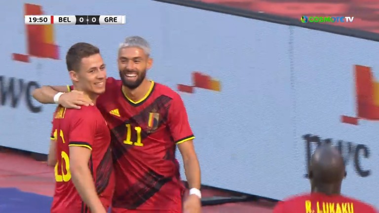 Άνοιξε το σκορ με τον Αζάρ το Βέλγιο
