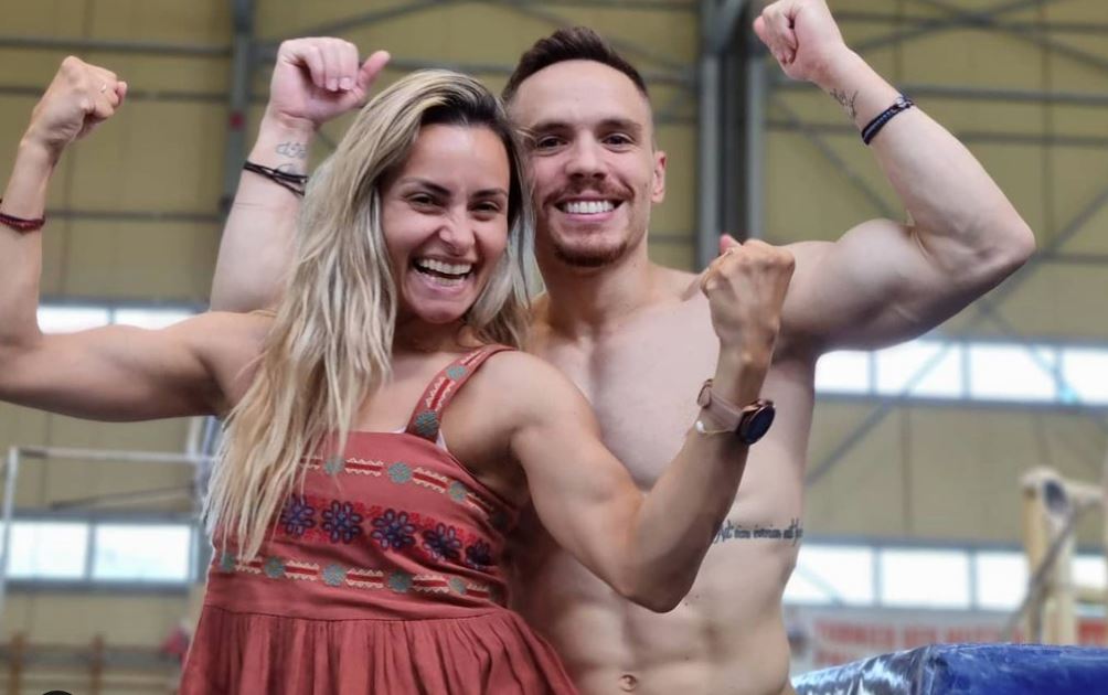 Βασιλική Μιλλούση – Στο Τόκιο για να στηρίξει τον Λευτέρη Πετρούνια η γυμνάστρια