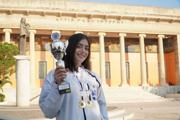Αθλήτρια φαινόμενο από τη Νέα Σμύρνη