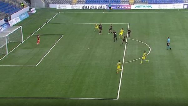 Αστάνα – Αρης: Λάθος εκτίμηση από τον Ντένις, 1-0 με γκολ του Τομάσοφ