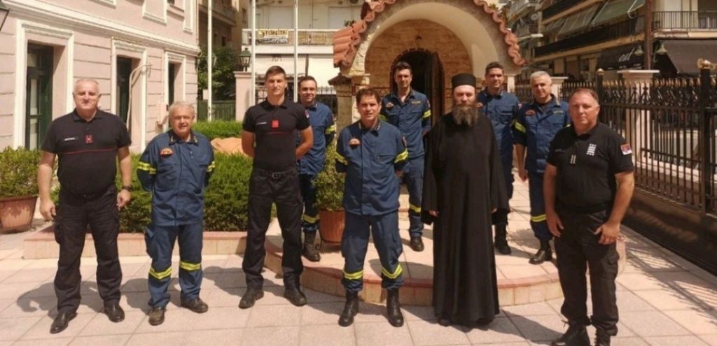 Στη Θεσσαλονίκη ο Σέρβος πυροσβέστης που έσωσε ένα βρέφος με το περιβραχιόνιο του Ρονάλντο