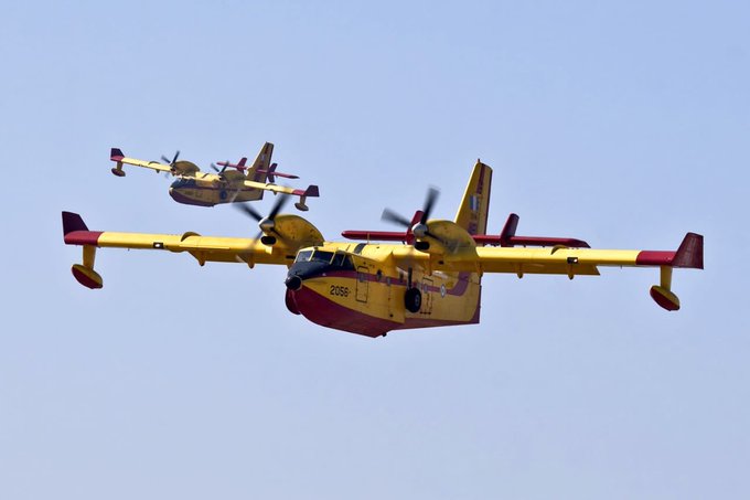 Η Ελλάδα στέλνει δύο Canadair στην Ιταλία για τις καταστροφικές πυρκαγιές της Σαρδηνίας
