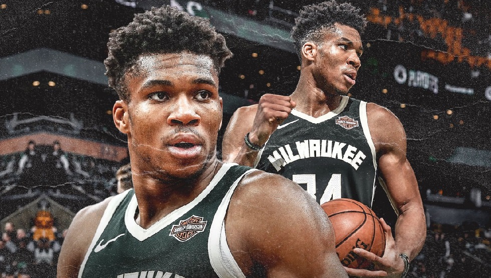 Giannis Antetokounmpo and the Bucks at the top of the NBA