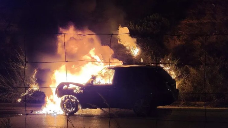 Εθνική Οδός: Στις φλόγες ΙΧ