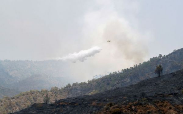 Κύπρος: Εκκενώθηκαν σπίτια στην Ακτή του Κυβερνήτη – Συνεχίζεται η μάχη της πυρόσβεσης