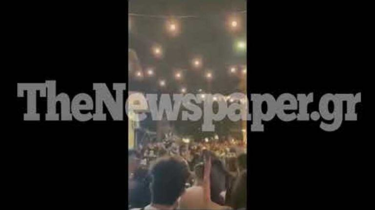 Βόλος: Άγριο ξύλο σε μπαρ – Πετούσαν τραπέζια και καρέκλες