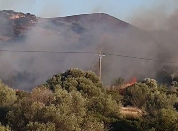 Μεγάλη φωτιά στην Ανάβυσσο Αττικής – Εκκενώνεται ο οικισμός Καταφύγι