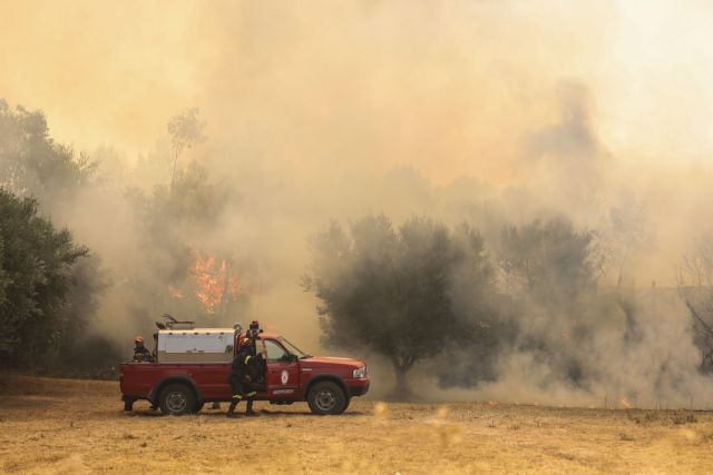 Νέα πυρκαγιά στη Ζήρια Αχαΐας – Εκκενώνονται οικισμοί