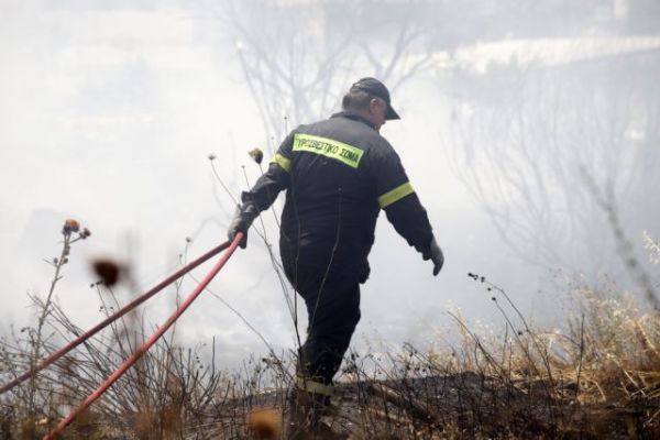 Φωτιά τώρα στη Σαλαμίνα