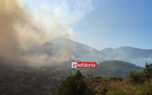 Κεφαλονιά: Καταγγελία ότι η πυρκαγιά ξεκίνησε από βοσκό που πήγε να κάψει χόρτα