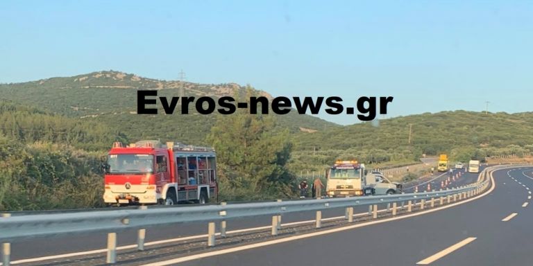 Αλεξανδρούπολη: Φρικτό τροχαίο στην Εγνατία – Χαροπαλεύει ανδρόγυνο