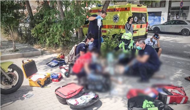 Θεσσαλονίκη: Διασώστης του ΕΚΑΒ έσωσε 36χρονο που έπαθε ανακοπή καρδιάς