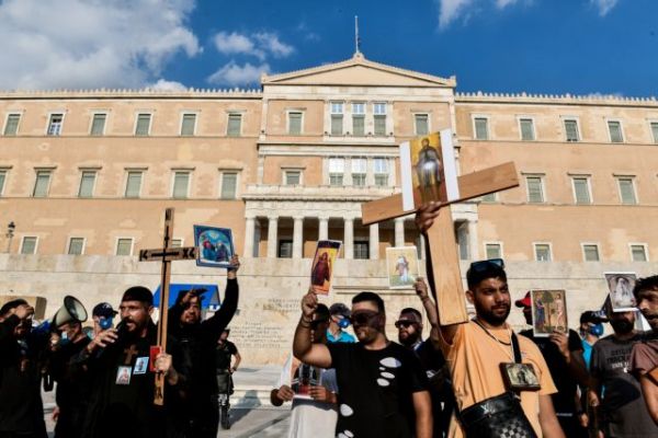 Αθηναγόρας για συγκεντρώσεις αντεμβολιαστών: Δεν έχουν καμία σχέση με την εκκλησία